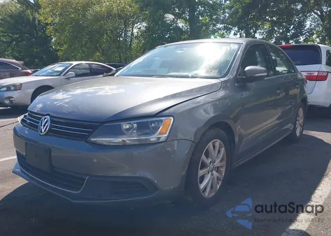 2013 Volkswagen Jetta 2.5L Se из США, поврежденный, VIN 3VWDP7AJXDM450025